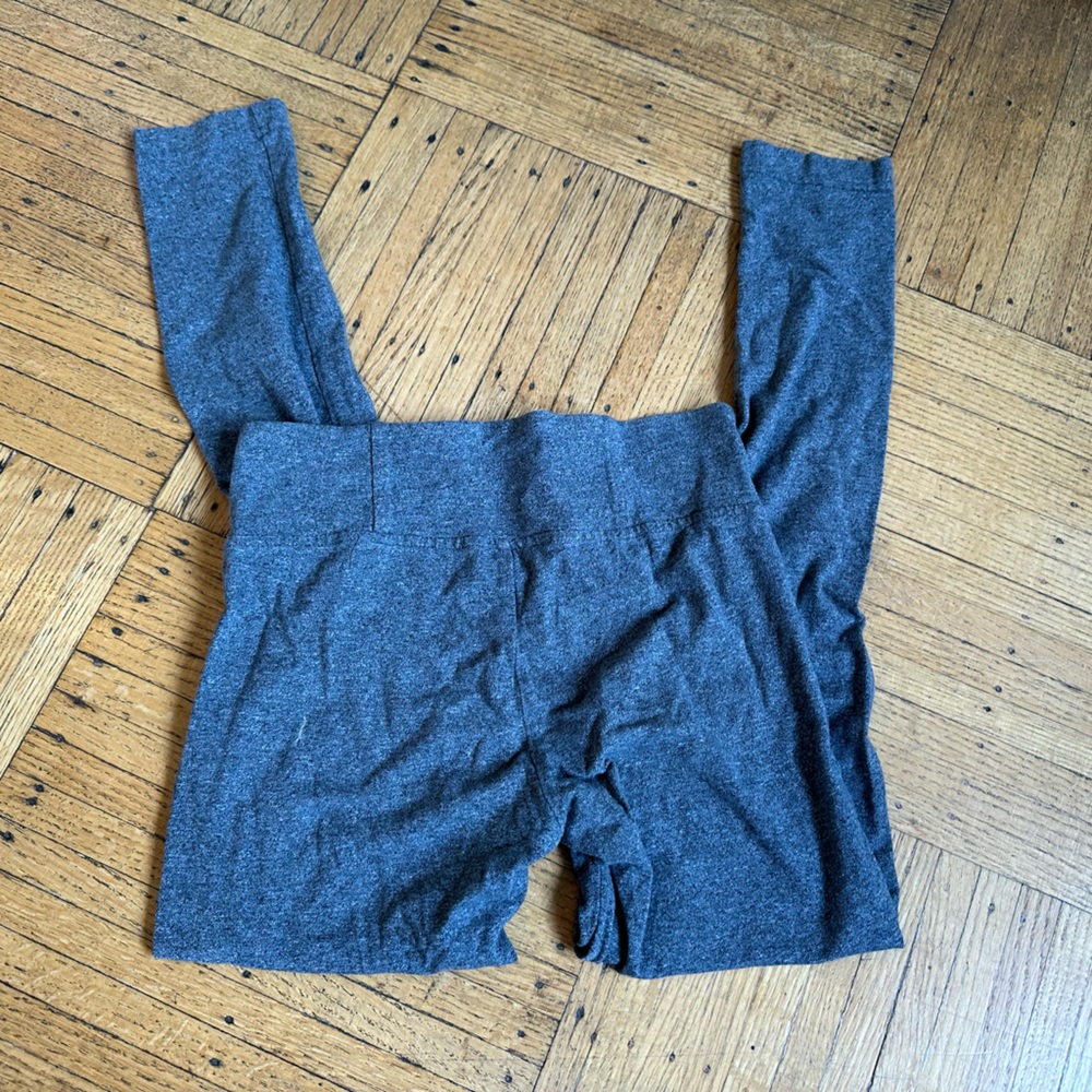 Talula cropped heather grey leggings